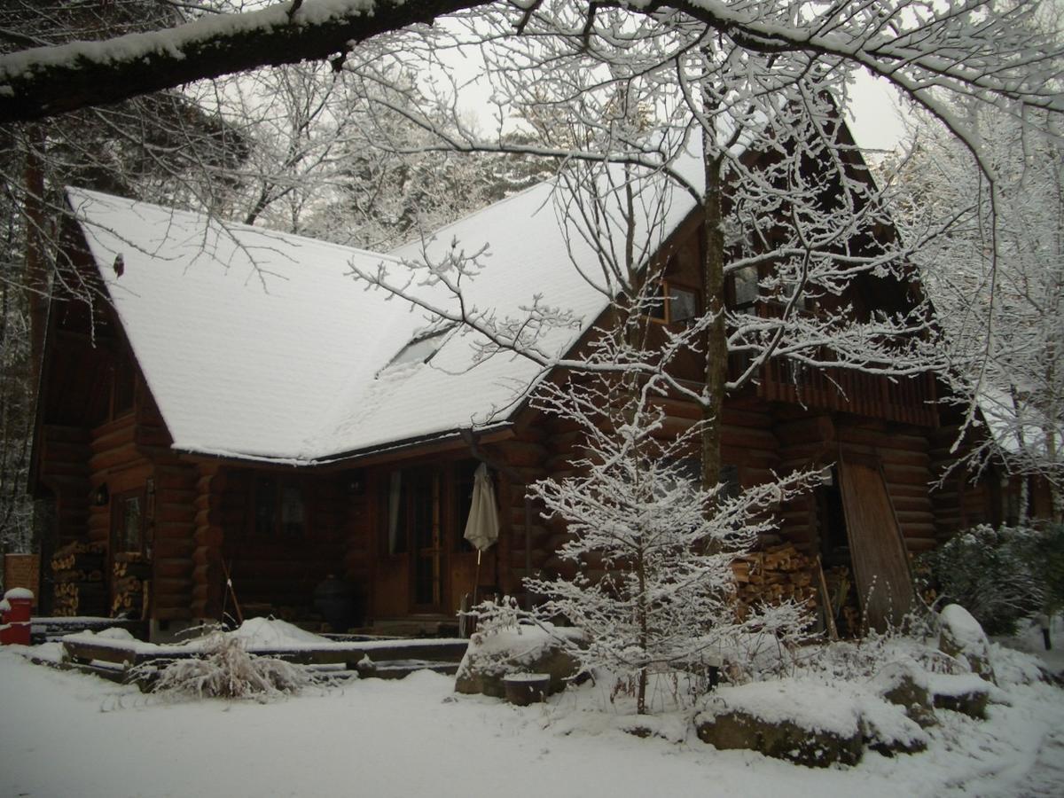 Canadian Loghouse Inn Azuminoyujin Exterior foto